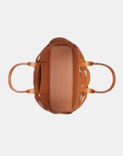 Vachetta Leather 8 Knot Tote—Large -Urban Chic Wear Store a2061 hgbx copper detail2