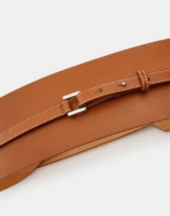 Vachetta Leather Obi Belt -Urban Chic Wear Store a2282 bltx copper detail