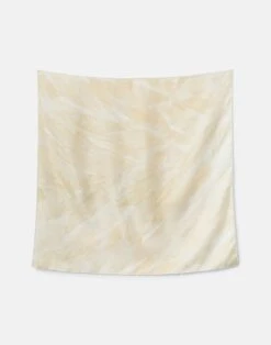 Lafayette 148 X Yoona Hur Mountainside Print Silk Twill Scarf