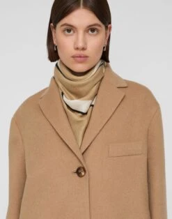 Yarn Print Cashmere-Silk Scarf -Urban Chic Wear Store a2803 wvnx camel multi other2