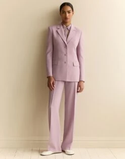 Washed Glaze Print Silk Crépon Button Blouse -Urban Chic Wear Store mbae3r 2c88 lavender tint multi elevated