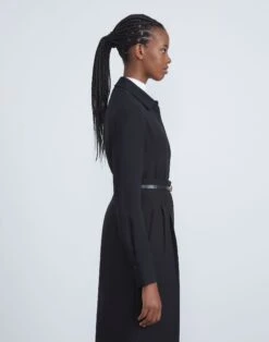 Silk Georgette Button Blouse -Urban Chic Wear Store mbae3r 6013 black other