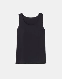 Silk Double Georgette Sleeveless Blouse