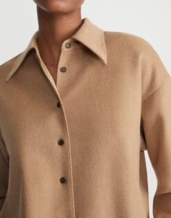 Camel Hair Drop Shoulder Shirt Jacket 11 Camel Hair Drop Shoulder Shirt Jacket -Urban Chic Wear Store mbdc5h 1d39 camel detail