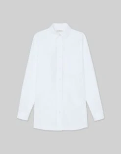 Organic Cotton Poplin Oversized Shirt