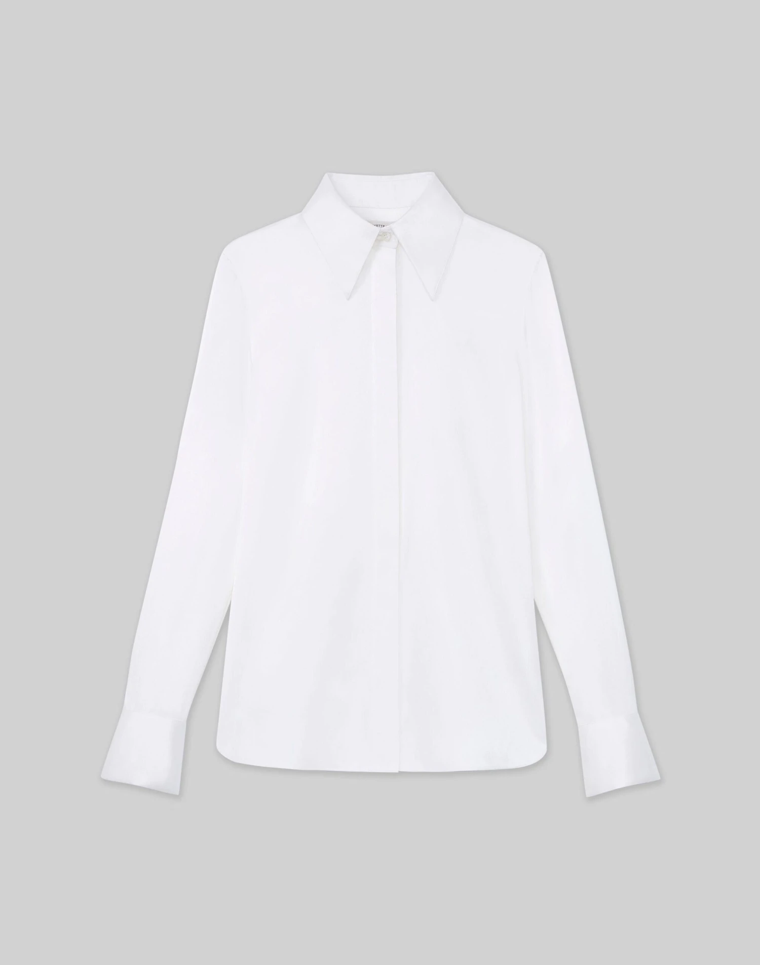 Silk Charmeuse French Cuff Blouse 3 Silk Charmeuse French Cuff Blouse