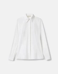 Organic Cotton Poplin Pintuck Back Bridgehampton Shirt