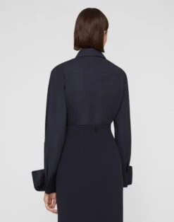 Organic Cotton Poplin Fitted Shirt -Urban Chic Wear Store mbfk8r 1r48 ink back