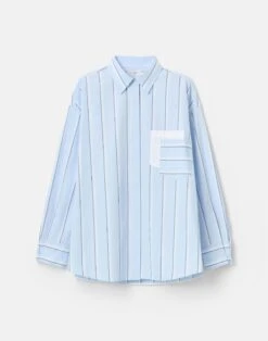 Striped Cotton Oversized Amagansett Shirt