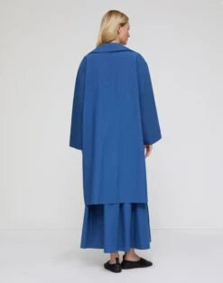 Travel Cotton Oversized Trench Coat 10 Travel Cotton Oversized Trench Coat -Urban Chic Wear Store mcb64r 1x40 royale back