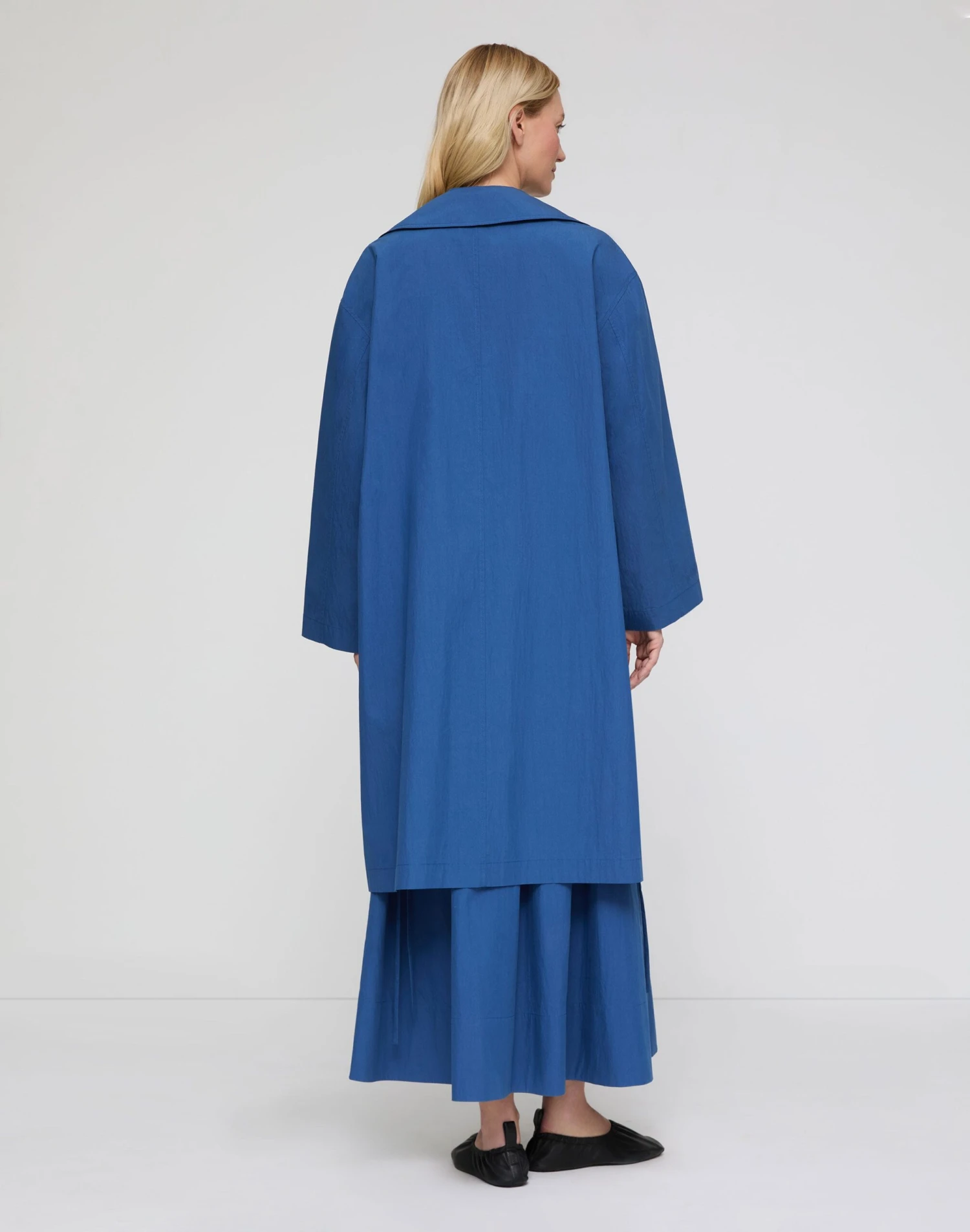 Travel Cotton Oversized Trench Coat 6 Travel Cotton Oversized Trench Coat - Image 4