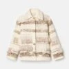 Interlace Jacquard & Handwoven Fringe Coat -Urban Chic Wear Store mcc14e 2d09 cloud multi flat