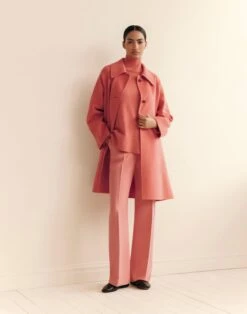 Cashmere Double Face Oversized Car Coat -Urban Chic Wear Store mcc35v 8318 altrosa pink elevated hover