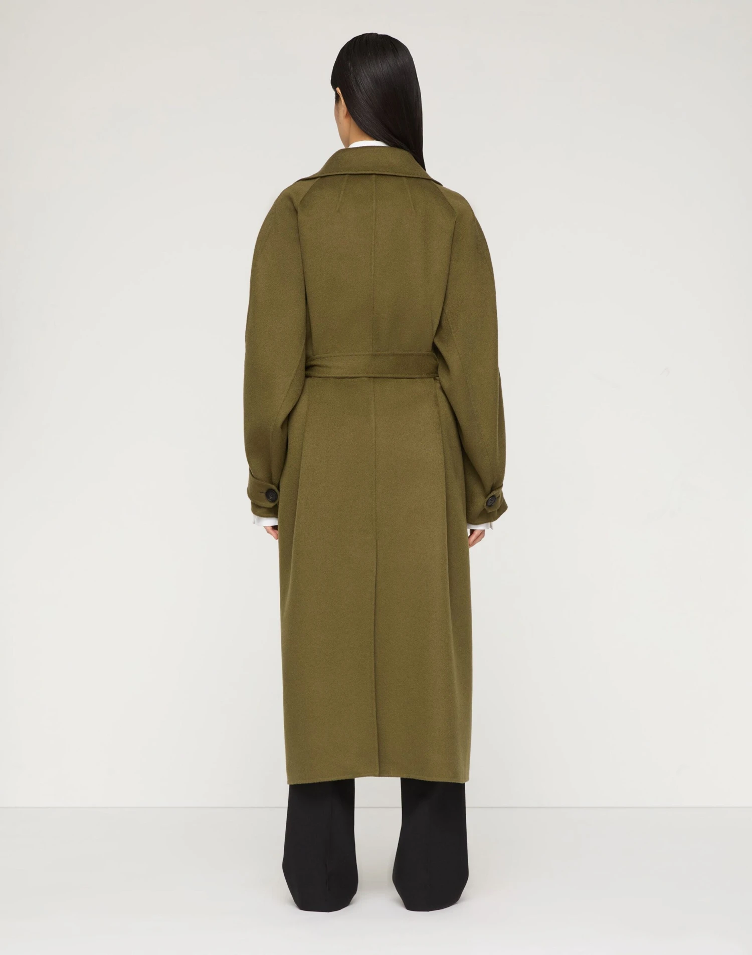 Cashmere Belted Oversized Trench Coat 5 Cashmere Belted Oversized Trench Coat - Image 3