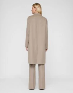 Wool-Cashmere Double Face Double Breasted Coat -Urban Chic Wear Store mcc72r 5423 hickory back