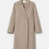 Wool-Cashmere Double Face Double Breasted Coat -Urban Chic Wear Store mcc72r 5423 hickory flat