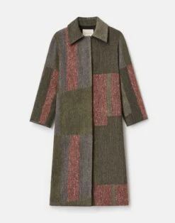 Fragment Jacquard Car Coat