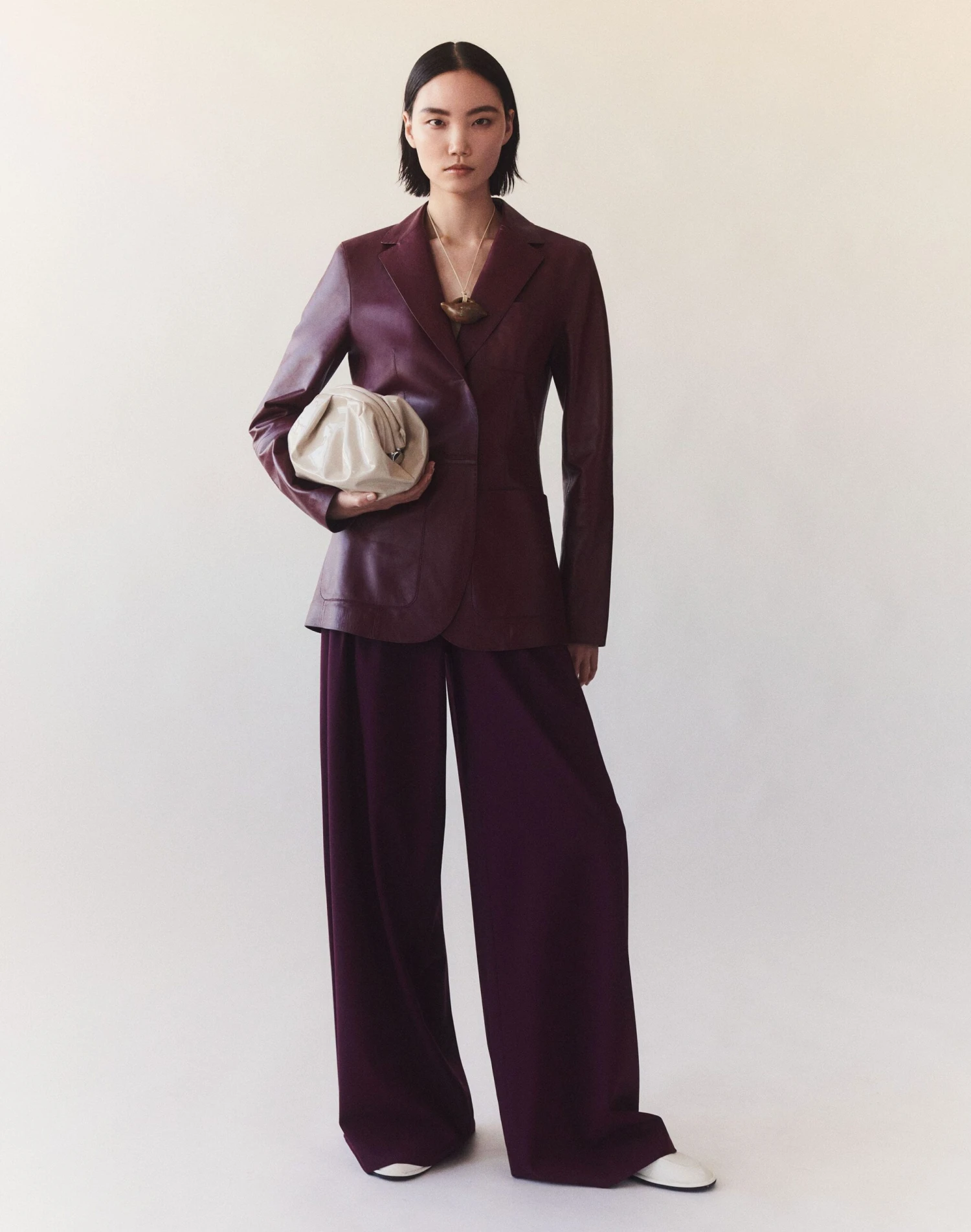 Nappa Leather Three Pocket Blazer 8 Nappa Leather Three Pocket Blazer - Image 6