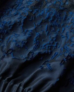 Speckled Glaze Dégradé Fil Coupé Kimono Sleeve Jacket -Urban Chic Wear Store mjdu1r 2c73 lido blue detail2