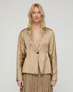 Satin Pintuck Back Jacket -Urban Chic Wear Store mjdu4h 2c80 clay default