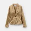 Satin Pintuck Back Jacket -Urban Chic Wear Store mjdu4h 2c80 clay flat