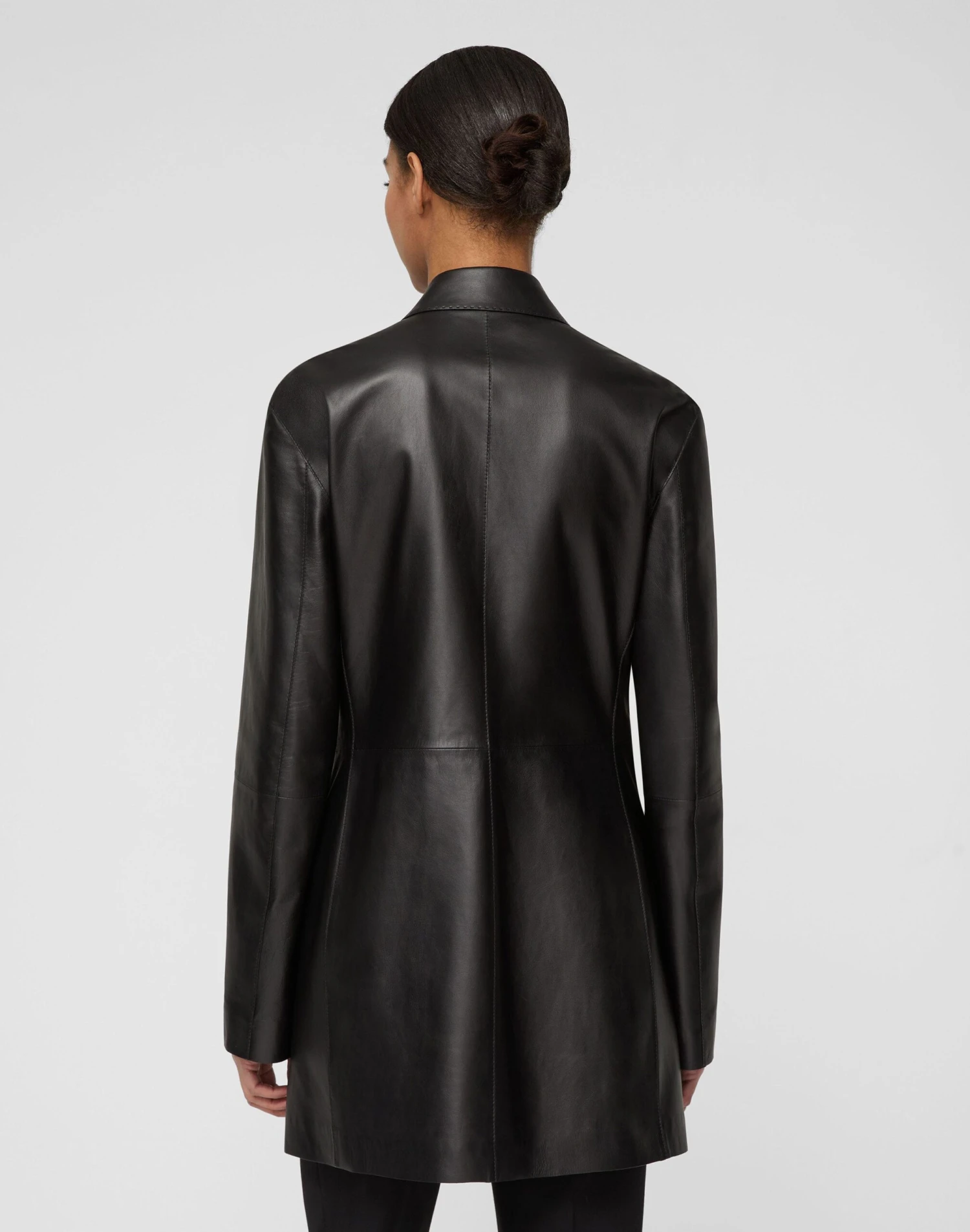 Nappa Leather Macramé Fringe Blazer 6 Nappa Leather Macramé Fringe Blazer - Image 4