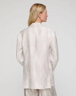 Washed Glaze Print Ramie-Silk Neapolitan Jacket 12 Washed Glaze Print Ramie-Silk Neapolitan Jacket -Urban Chic Wear Store mjdw1h 2c67 pearl multi back