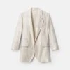 Washed Glaze Print Ramie-Silk Neapolitan Jacket -Urban Chic Wear Store mjdw1h 2c67 pearl multi flat