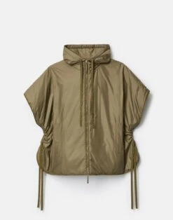 Recycled Tech Hooded Cape