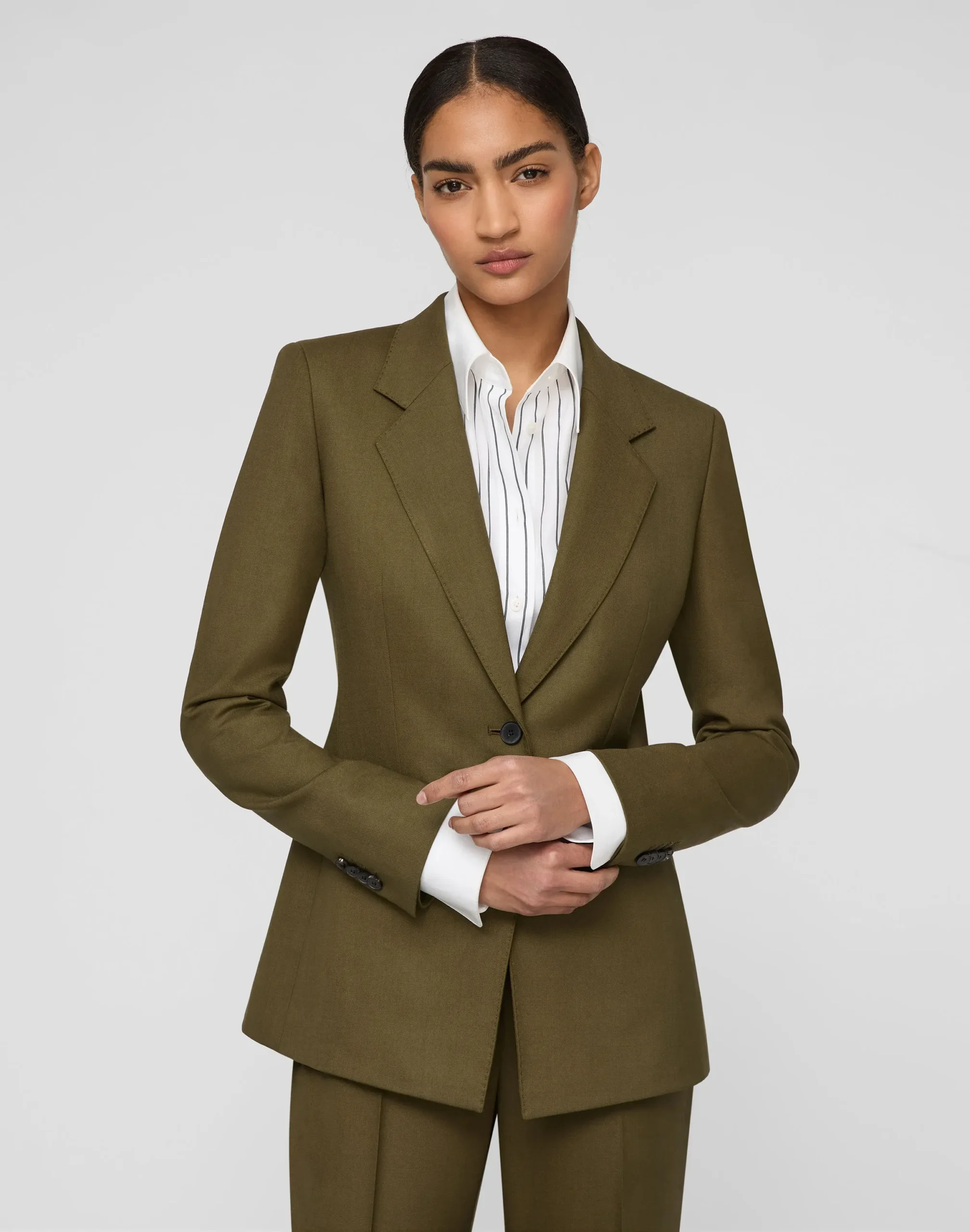 Responsible Stretch Wool Single Button Blazer 4 Responsible Stretch Wool Single Button Blazer - Image 2