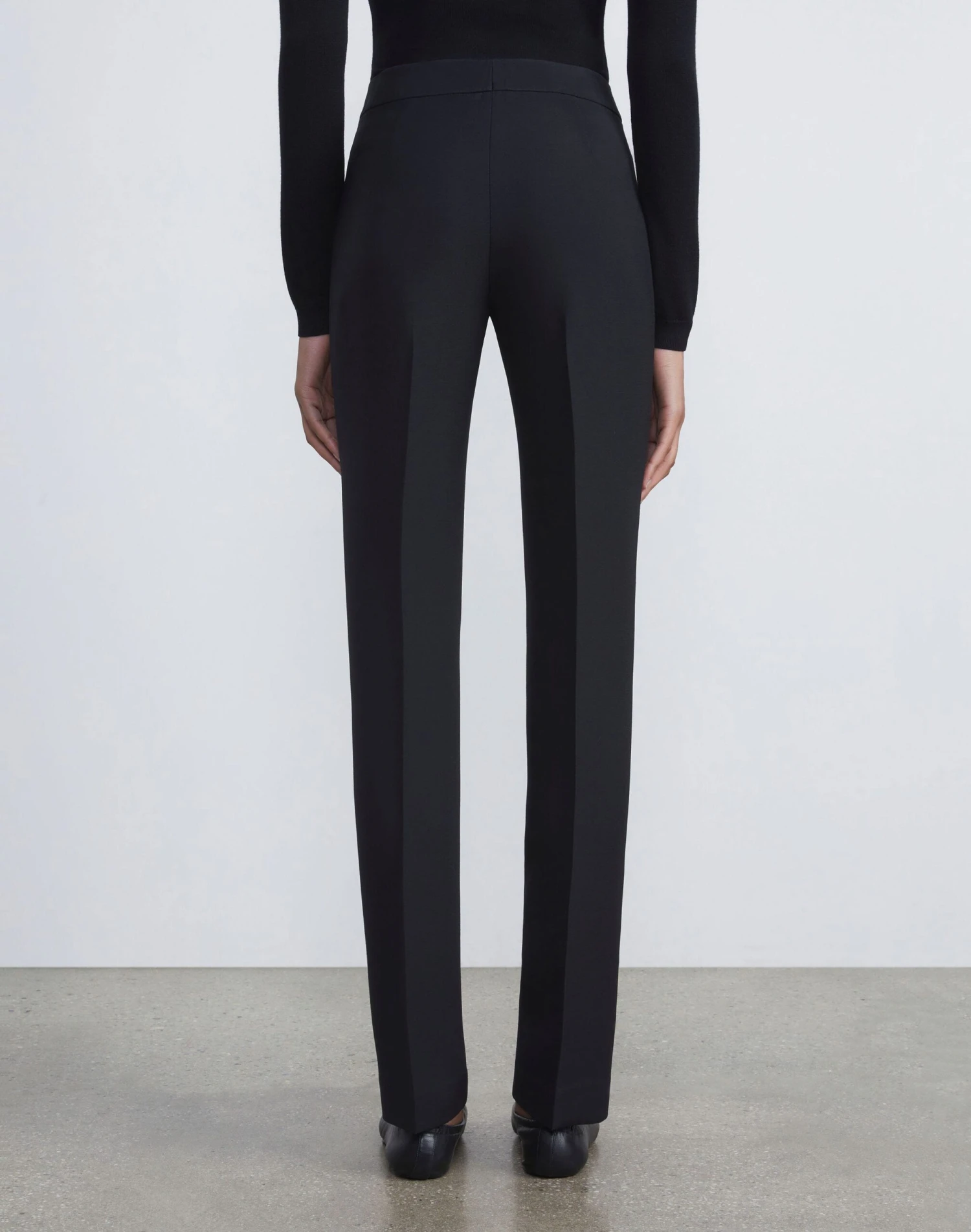 Wool-Silk Crepe Barrow Pant 7 Wool-Silk Crepe Barrow Pant - Image 5