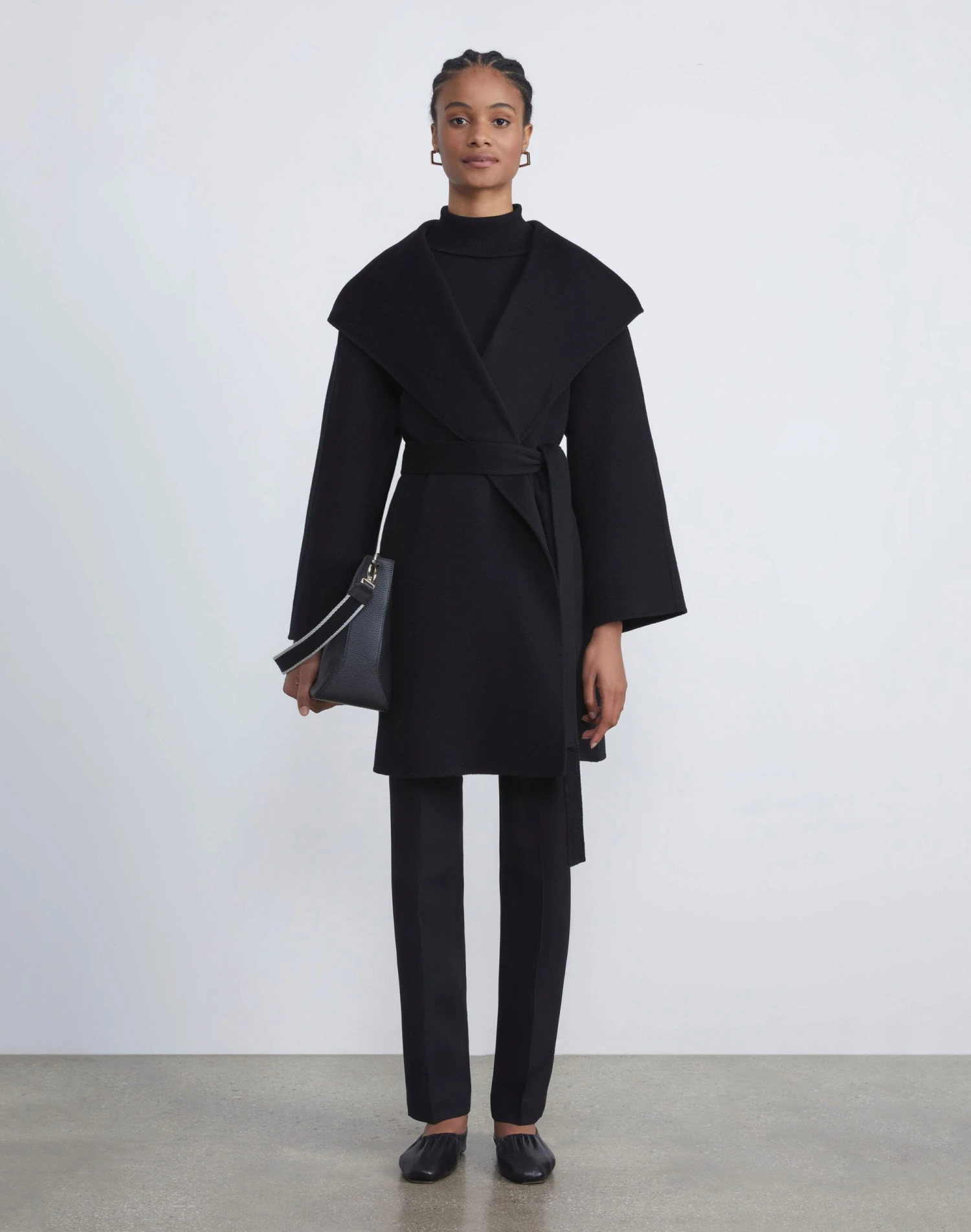 Wool-Silk Crepe Barrow Pant 6 Wool-Silk Crepe Barrow Pant - Image 4