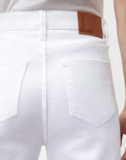 L148 Denim Wyckoff Wide-Leg Cropped Jean -Urban Chic Wear Store mpc25v 1m55 washed plaster detail2