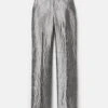 Tassel Jacquard Gates Pant -Urban Chic Wear Store mpc77r 2d20 silver flat