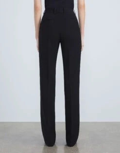 Responsible Finesse Crepe Gates Pant -Urban Chic Wear Store mpc77r 6147 black back