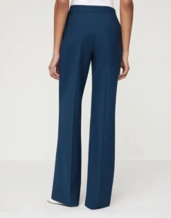 Tropical Wool Sullivan Pant -Urban Chic Wear Store mpd15v 2b57 lido blue back
