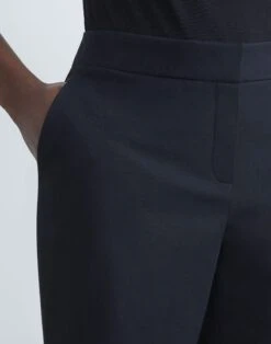 Techno Stretch Twill Manhattan Skinny Ankle Pant -Urban Chic Wear Store mpd16r 9458 black detail