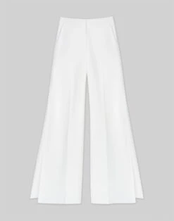 Finesse Crepe Franklin Wide Leg Ankle Pant