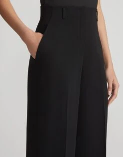 Responsible Finesse Crepe Thames Pant -Urban Chic Wear Store mpd98r 6147 black detail