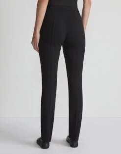 Regenerated Punto Milano Manhattan Cigarette Pant 11 Regenerated Punto Milano Manhattan Cigarette Pant -Urban Chic Wear Store mpe39r j003 black back