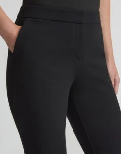 Regenerated Punto Milano Manhattan Cigarette Pant 9 Regenerated Punto Milano Manhattan Cigarette Pant -Urban Chic Wear Store mpe39r j003 black detail