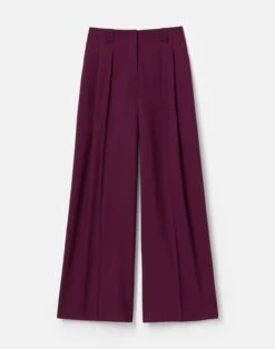 Tropical Wool Wyatt Wide Leg Pant