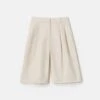 Silk-Linen Sutton Wide Leg Short -Urban Chic Wear Store mpe61r 1g63 pearl flat