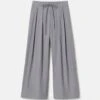 Travel Cotton Dean Wide Leg Ankle Pant -Urban Chic Wear Store mpe62r 1x40 titanium flat
