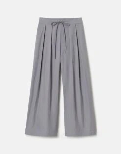 Travel Cotton Dean Wide Leg Ankle Pant