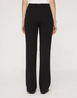 Responsible Wool Double Face Reade Straight Leg Pant 12 Responsible Wool Double Face Reade Straight Leg Pant -Urban Chic Wear Store mpe69r 8034 black back