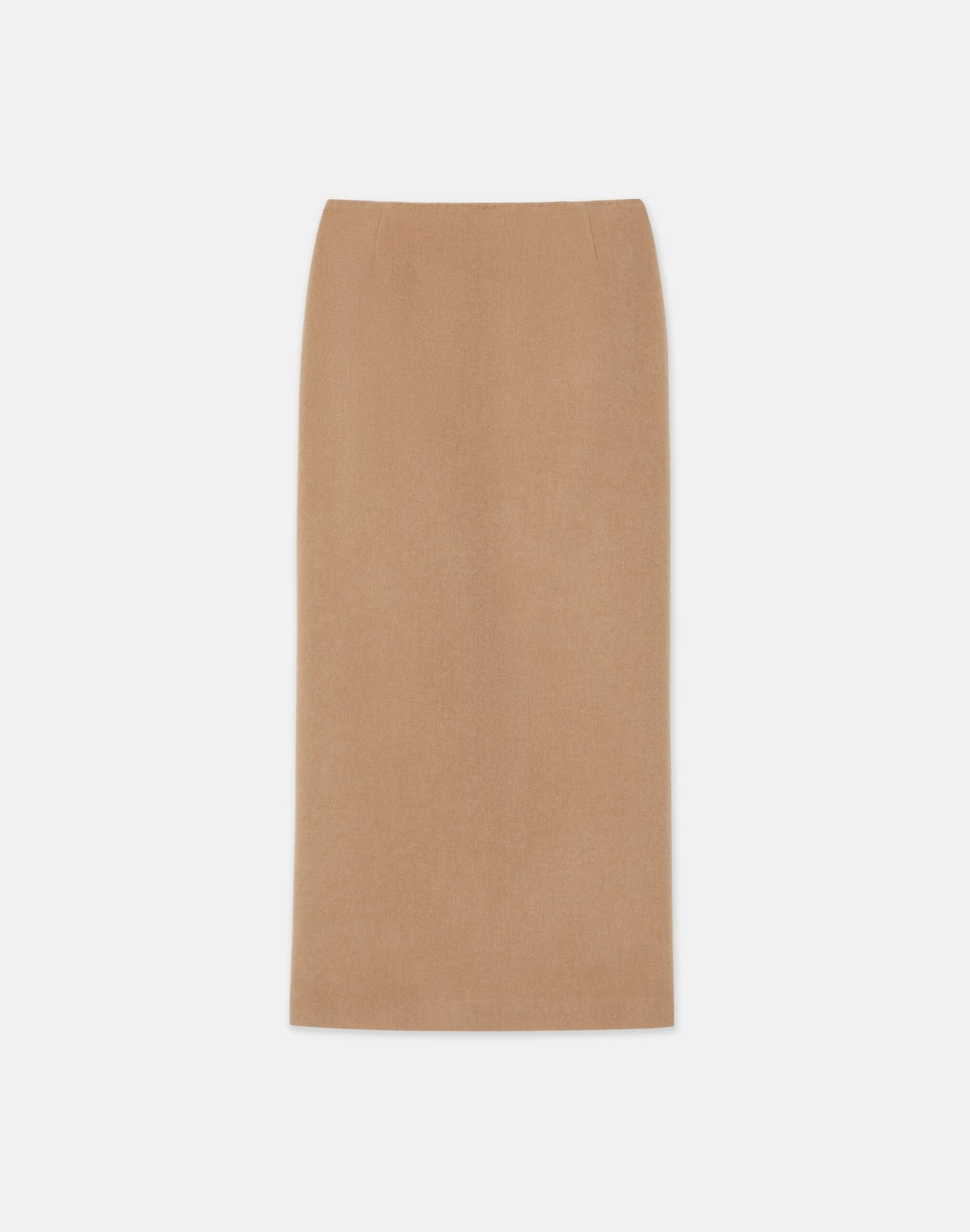 Camel Hair Slim Pencil Skirt 3 Camel Hair Slim Pencil Skirt