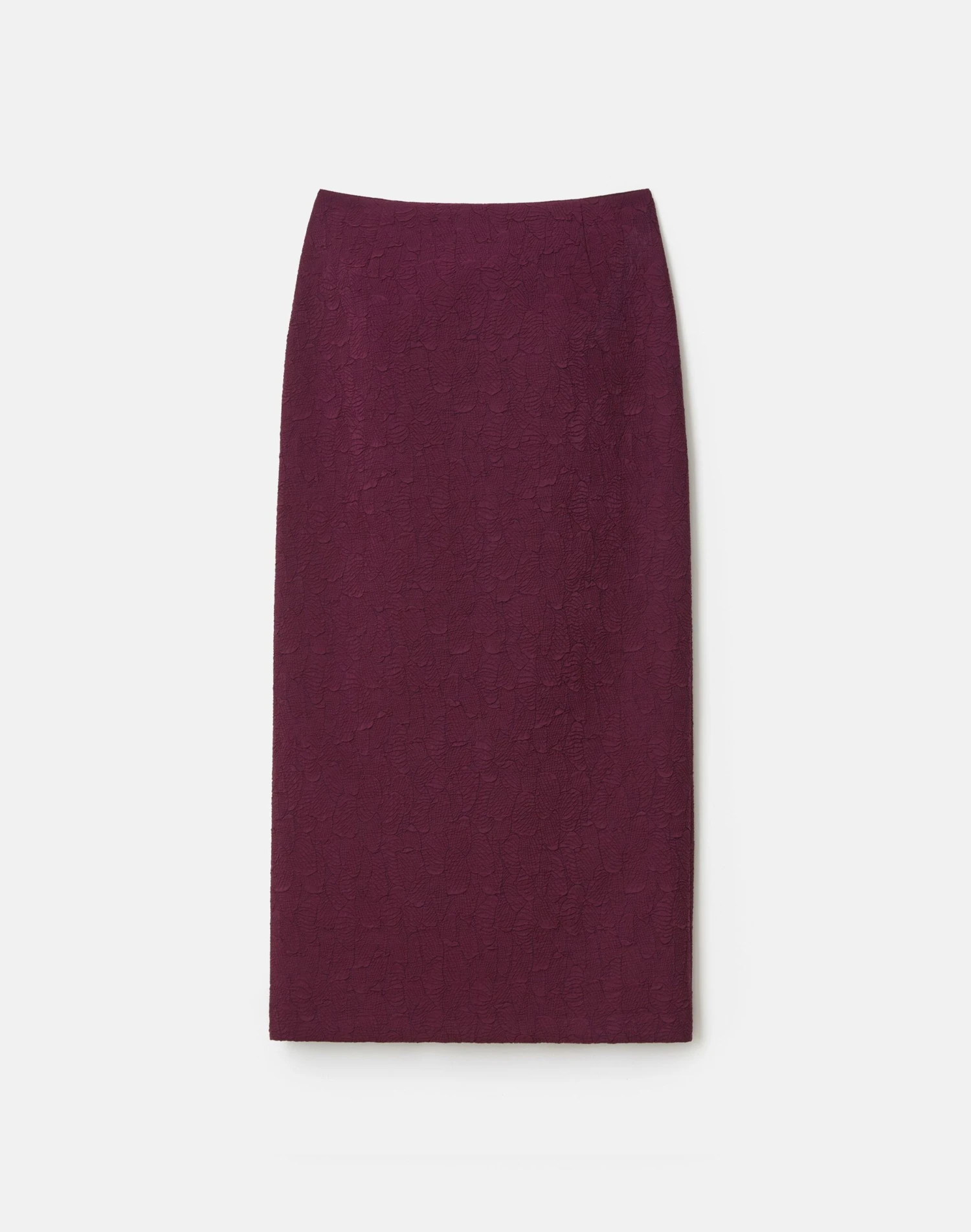 Matelassé Jacquard Straight Midi Skirt 3 Matelassé Jacquard Straight Midi Skirt