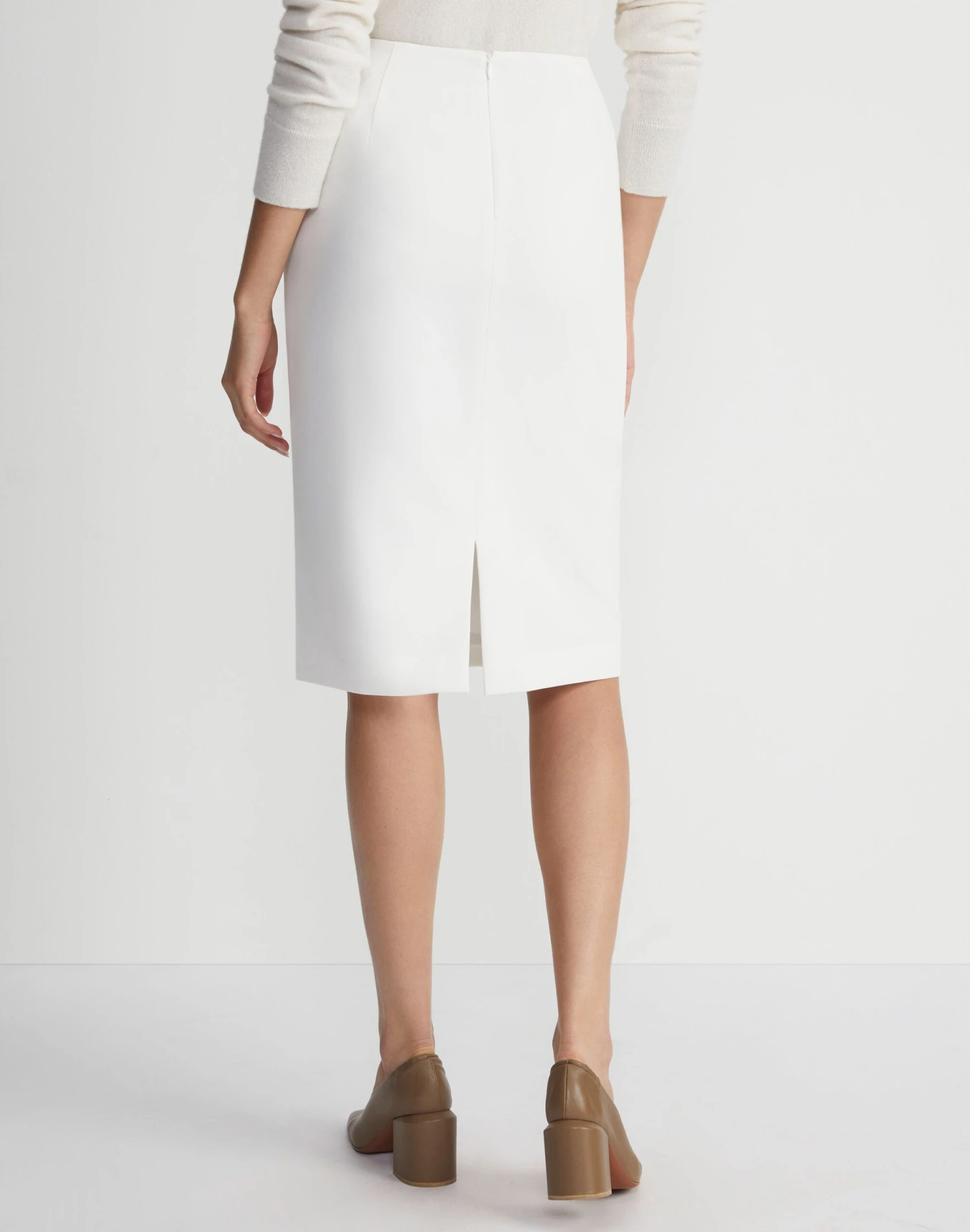 Finesse Crepe Pencil Skirt 7 Finesse Crepe Pencil Skirt - Image 5