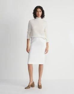 Finesse Crepe Pencil Skirt 10 Finesse Crepe Pencil Skirt -Urban Chic Wear Store msp15r 6147 cloud full